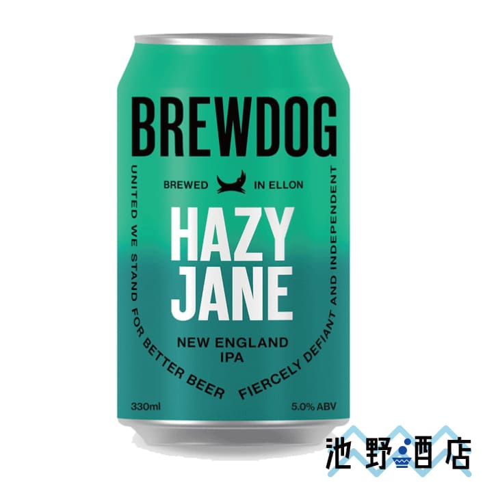 クラフトビール　輸入　海外　スコットランド　ブリュードッグ ヘイジージェーン 330ml缶 BREWDOG