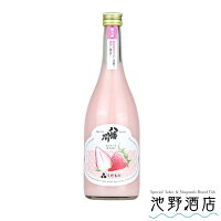 八幡川 くだもの ぷしゅっと苺みるく 720ml 活性にごり酒