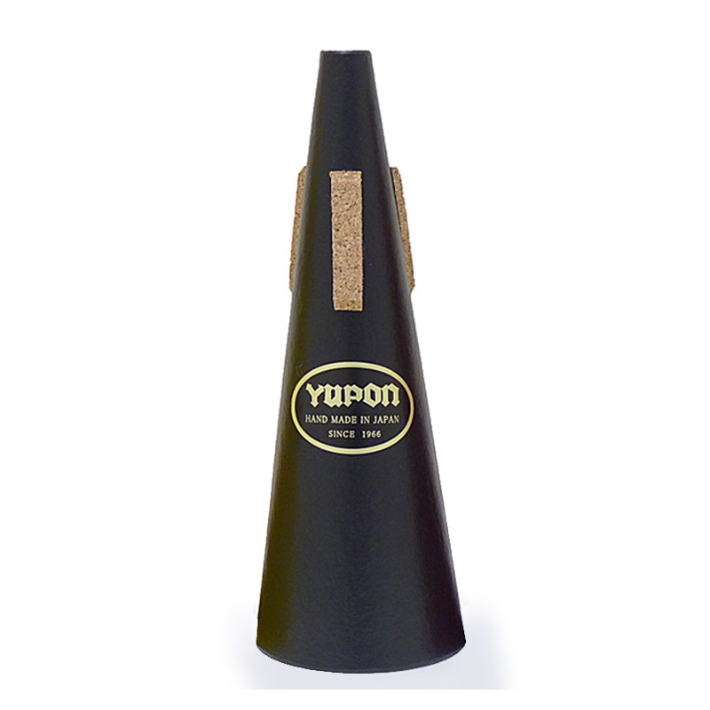 YUPON ユポン / ストレート・ミュート　黒　トランペット用