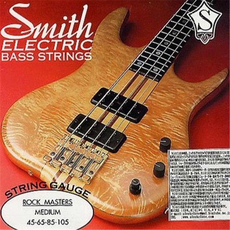 楽器種別：新品Ken Smith/新品 商品一覧＞＞楽器アクセサリ【〜5，000円】 商品一覧＞＞弦/ベース弦/Ken Smith 商品一覧＞＞品揃え豊富な当店なら弦、パーツ、ケーブルなどのアクセサリーがまとめて揃います！Ken Smith AA-RMM(ステンレス 4弦/45-105)×1Set商品説明ケンスミス社の弦は、ニッケルアロイという合金を厳選されたステンレスに混ぜる事によってざらざらとした手触りを抑えることに成功し、ニッケル弦の手触りとテンションの良さと耐久性に加え、ステンレス弦の長所であるブライトさ、シャープさを併せ持っています。（ステンレス/ニッケル弦は製造時のそれぞれの配合量が異なります）ケンスミス社は多弦ベース用の弦やテーパーコア弦を他社に先駆けて世界でいち早く商品化したメーカーであり、ケンスミス自身の長年のプロスタジオミュージシャンとして活動した経験とニューヨークの一流プレイヤー達の貴重な意見がこの弦の品質の高さに繋がっています。また、自社工場にてその楽器同様に完全なハンドメイドで弦を製造、検品し、出荷前に1本1本手作業で再検品させて頂いておりますので、いつも新鮮な状態の高品質ベース弦をお客様に提供することを可能にしています。プロが本当に必要とする要素だけが凝縮された弦です。・ゲージ（45/65/85/105）イケベカテゴリ_楽器アクセサリ_弦_ベース弦_Ken Smith_新品 SW_Ken Smith_新品 JAN:4580227913056 登録日:2009/09/29 ベース弦 ケンスミス