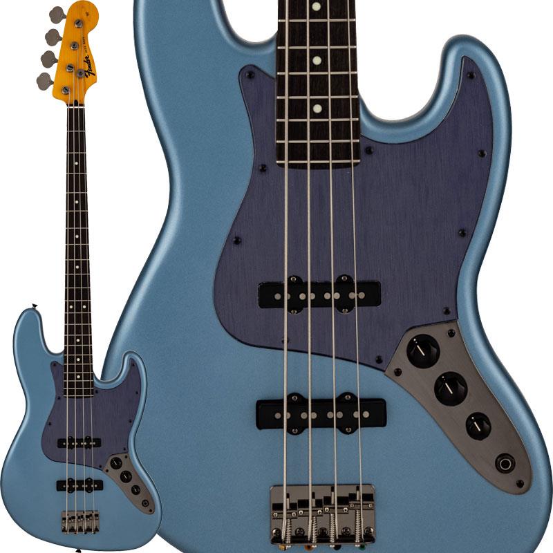 Fender Made in Japan  Hybrid II 2026 Collection Jazz Bass Satin Metallic (Matte Aero Blue/Rosewood) 
