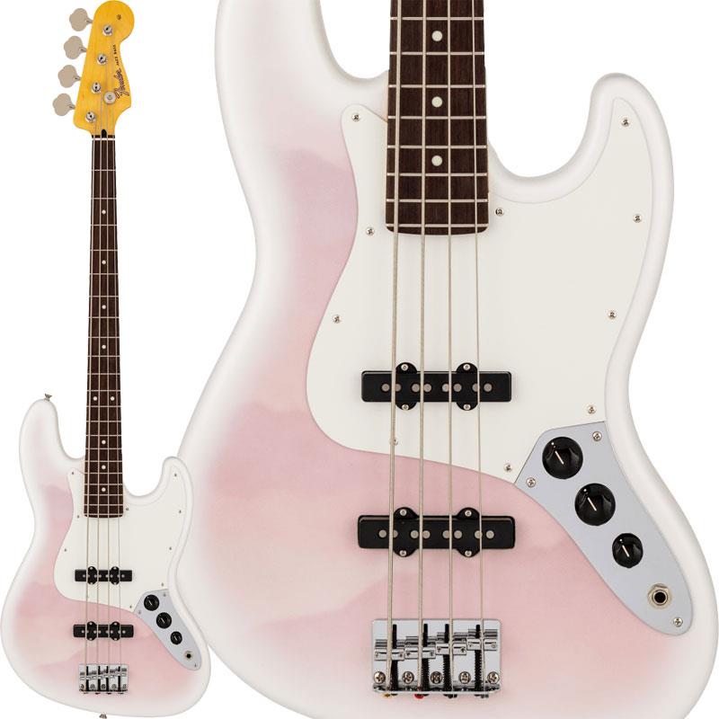 Bass - Fender Made in Japan Hybrid II 2026 Collection Jazz Bass Misty Satin (Pink Mist/Rosewood) 【The Spring Summer 2026 Campaign】