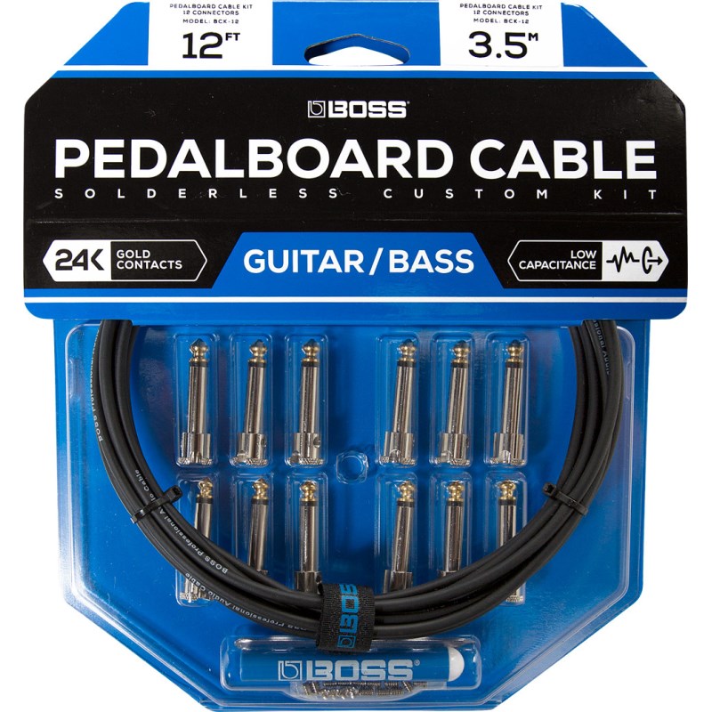 BOSS BCK-12 wPedalboard cable kitC 12connectorsC 3.6mx`\_[XP[u`