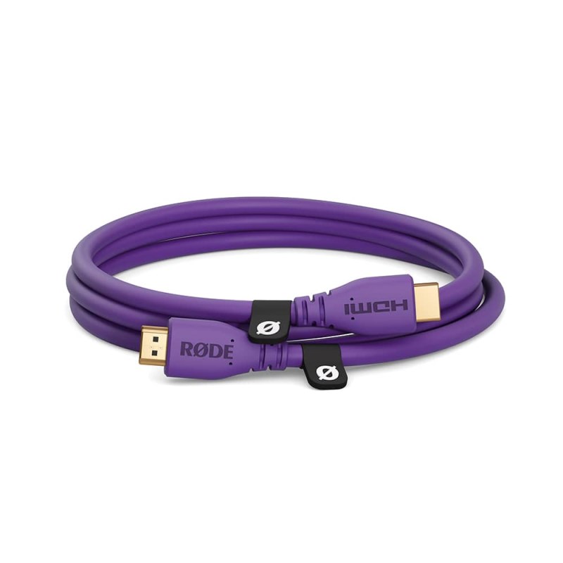 Audio Interface - RODE HDMIケーブル 1.5m(パープル)(ロード)(4K60P対応)(HDMI 2.0規格)