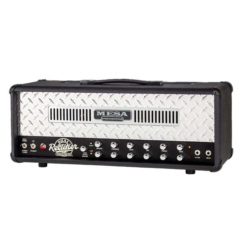 楽器種別：新品Mesa Boogie/Rectifier Series 商品一覧＞＞Mesa Boogie/新品 商品一覧＞＞ギターアンプ・ベースアンプ【275，000円〜515，000円】 商品一覧＞＞ギターアンプ/ヘッド/チューブ/Mesa Boogie 商品一覧＞＞安心してお買い物頂けるよう、ミニアンプもコンボアンプも丁寧梱包でお届けします！Mesa Boogie 90s Dual Rectifier Head商品説明90年代の伝説が、再び。圧倒的なローエンド。 倍音豊かなハイゲイン。 ロック史を彩った唯一無二の「Recto」サウンド。90s Dual Rectifierは、オリジナルの魂を受け継ぎながら、現代のプレイヤーのために蘇った本物のDual Rectifierです。伝説の90年代2チャンネルDual Rectifierが復活1992年に登場したDual Rectifier(R) Solo Headは、ハイゲインギターサウンドの新たな時代を切り開きました。MESA(R)のエンジニアリングによって生み出されたそのサウンドは、中域を抑えた独特のEQカーブ、重厚で不穏なローエンド、そして倍音豊かな鋭い高域を兼ね備え、圧倒的なチューブゲインの壁を築き上げました。サウンドだけでなく、プレイヤーを鼓舞するような弾き心地もRectifierシリーズの魅力です。演奏性を高め、インスピレーションを刺激し、その感触は中毒性すら感じさせるものでした。そのサウンドと存在感は、ロックミュージックの未来を形作った世代に多大な影響を与え、現在に至るまで色褪せることなく受け継がれています。Dual Rectifierは、歴史上最も多くレコーディングされ、最も多くコピーされてきたチューブアンプのひとつであり、現代のデジタルアンプシミュレーターにおいても最もモデリングされているアンプの一つと言えるでしょう。倍音豊かなゲインと圧倒的なローエンドを持つ「Recto」サウンドは、巨大なクランチリズムや鋭いリードトーン、オクターブフックを軸とした数々の名曲を支えてきました。また、豊富なサウンドメイク機能により、3ピースバンド編成でも圧倒的な広がりと存在感を生み出し、アグレッシブなルックスもその個性を際立たせてきました。そして今、ハイゲインアンプの歴史を塗り替え、一世代のサウンドトラックを担った名機を忠実に再現した「90s Dual Rectifier」が登場します。クリーンサウンドをさらに磨き上げるなど、オリジナルの魅力を損なうことなく現代的なアップデートを加えました。30年前にオリジナルを製作した職人たちによって再び生み出される、本物のアイコン。新製品保証付きで、伝説のサウンドを手に入れる絶好のチャンスです。■ シンプルな2チャンネル構成扱いやすく直感的なレイアウトを採用。素早く理想のサウンドにたどり着ける、シンプルかつ実践的な設計です。■ チャンネル・スタイル／クローン機能VintageモードまたはModernモードをどちらのチャンネルにも割り当て可能。自由度の高いチャンネル構成を実現します。■ 特許取得の切替式レクティファイア回路真空管整流とシリコンダイオード整流を切り替えることで、サウンド、レスポンス、弾き心地を細かく調整できます。■ 100W Class A/B真空管パワーアンプ力強くダイナミックな100W出力を実現。Bias Selectスイッチにより、標準搭載の6L6真空管に加え、EL34真空管への変更にも対応します。■ BOLD / SPONGY 「Variac」スイッチ電圧を低下させるSPONGYモードを搭載。倍音成分が増し、コンプレッション感としなやかな弾き心地を実現します。DIMENSION:24.77x64.7725.4cm weight18.6 kgイケベカテゴリ_ギターアンプ・ベースアンプ_ギターアンプ_ヘッド_チューブ_Mesa Boogie_Rectifier Series_新品 SW_Mesa Boogie_新品 JAN:4570156019240 登録日:2026/06/30 ギターアンプ メサブギー