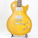 楽器種別：新品エレキギター/Gibson 商品一覧＞＞エレキギター/Gibson/Les Paul Models 商品一覧＞＞エレキギター【275，000円〜525，000円】 商品一覧＞＞当店のギターは、出荷前に専門スタッフが検品・調整しているので安心です！Gibson Kirk Hammett Greeny Les Paul Standard [SN.228930279] 【ボディバッグプレゼント！】商品説明Gibson USA Kirk Hammett Greeny が入荷致しました！！かつて3人の伝説のギタリストの手に渡った、伝説の1本がUSAメイドにて登場！「Greeny」のストーリーは謎に包まれていますが、これほどに輝かしいギターはありません。「Greeny」は、これまでに作られたオリジナル Les Paul(TM) Standardの中でも最も象徴的な1本であり、ギターそのものと同じようにユニークなサウンドを備えています。以前はピーター・グリーンが所有しており、フリートウッド・マック在籍中に使用され、その後ゲイリー・ムーアに売却され、シン・リジーのメンバーやソロ・アーティストとして30年に渡って使用されました。現在はメタリカのカーク・ハメットが所有しており、Greenyは3人の伝説的なギタリストのプレイを支えてきました。雰囲気抜群のAAAメイプルトップ、形状を再現したグローバーペグや、艶消しフェイデッドフィニッシュ、50sスタイルと60sスタイルが混合したコントロールノブ、専用のGreenybuckerピックアップを搭載しており、リアポジションはブリッジミュートでのザクザクしたサウンドを出力するのはもちろんのこと、ネック・ピックアップは上下逆にマウントされ、磁極が反転しているため、中間スイッチのポジションがアウト・オブ・フェイズになっており、非常に特徴的なサウンドを出力します。クールなスペックが散りばめられた逸品です。商品詳細Weight≒4.23kgBodyMaterial: MahoganyTop: AAA Figured MapleBinding: Single Ply Cream， Top and FretboardBody Finish: Satin Nitrocellulose LacquerNeckProfile: 50s VintageScale Length: 628.65 mm / 24.75 inFingerboard Material: Indian RosewoodFingerboard Radius: 304.8 mm / 12 inFret Count: 22Frets: Medium JumboNut Material: Graph TechNut Width: 43.053 mm / 1.695 inEnd Of Board Width: 57.404 mm / 2.26 inInlays: Acrylic TrapezoidJoint: Glued In， Set NeckHardwareFinish: NickelBridge: ABR-1 Tune-O-MaticTailpiece: Aluminum Stop BarTuning Machines: Grover Rotomatics with Contemporary ButtonsPickguard: Cream (Not Installed)Truss Rod: AdjustableTruss Rod Cover: 2-ply Bell; Black and WhiteControl Knobs: Amber Top Hats and Gold Top Hats with Gold Reflector & PointersSwitch Tip: CreamSwitch washer: CreamJack Plate Cover: BlackElectronicsNeck Pickup: Greenybucker with Reversed Magnetic Polarity; Reverse MountedBridge Pickup: GreenybuckerControls: 2 Volume， 2 Tone， Hand-wired with Orange Drop CapacitorsPickup Selector: 3-way ToggleOutput Jack: 1/4ハードケース付属イケベカテゴリ_ギター_エレキギター_Gibson_Les Paul Models_新品 JAN:4580568432261 登録日:2024/03/27 エレキギター ギブソン レスポール