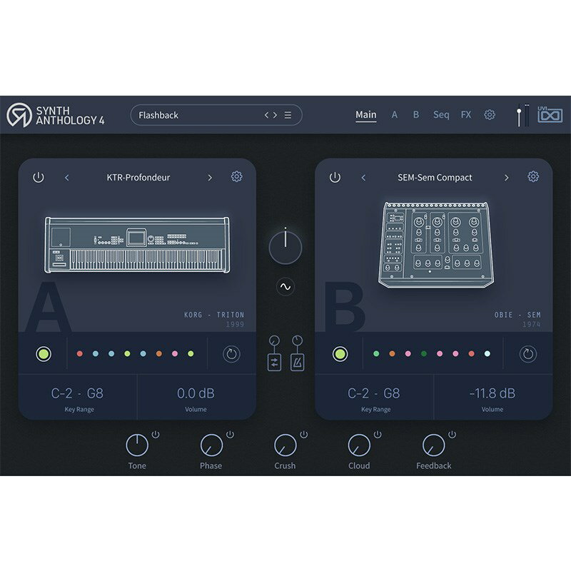 UVI Synth Anthology 4(代引不可)(オンライン納品)
