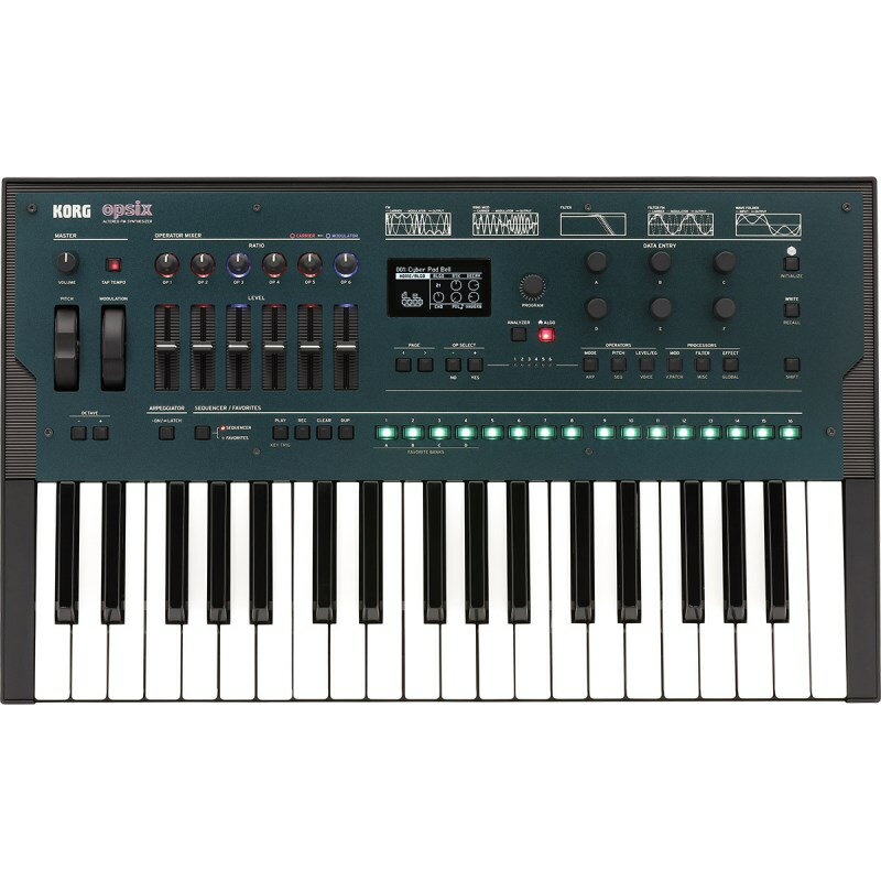 KORG opsix(ALTERED FM SYNTHESIZER)