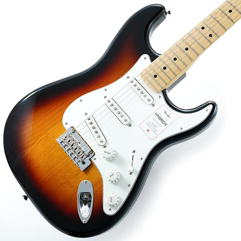 あす楽 Fender Made in Japan Made in Japan Hybrid II Stratocaster (3-Color Sunburst/Maple)