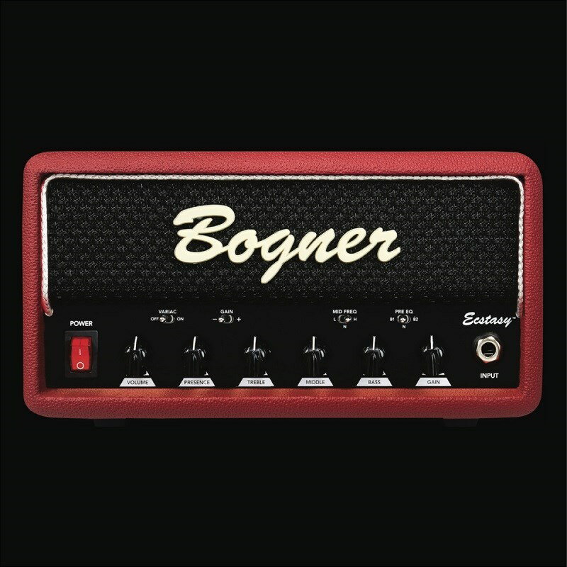 Bogner Ecstasy Mini Head 【Red Tolex/Black Grill/Silver Piping Black knobs 】