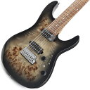 楽器種別：新品エレキギター/Ibanez 商品一覧＞＞エレキギター【125，000円〜235，000円】 商品一覧＞＞当店のギターは、出荷前に専門スタッフが検品・調整しているので安心です！Ibanez Premium AZ427P1PB-CKB商品説明Ibanez（アイバニーズ）2022年新製品新世代ギタリストのスタンダード・モデル、AZ Premium 7弦 2022年モデル・ポプラバール・ボディトップ/ボディ・カラーと合わせたヘッドを採用した、AZ Premium 7弦 2022年モデル・Gotoh MG-T ロッキング・マシンヘッド・ローステッド・メイプル ネック & ローズウッド指板・AZ専用 Oval C（オーヴァルC）ネック・シェイプ・Super All Access（スーパー・オール・アクセス）ネック・ジョイント、専用デザインのボディ・コンター・ステンレス・フレット・蓄光の指板サイド・ドット・ポジション・インレイ・セイモア・ダンカンと共同開発したHyperion 7（ハイペリオン 7）ピックアップ・dyna-MIX 10（ダイナ‐ミックス10） スイッチング・システム・スチール・サドル搭載のIbanez T1572Sトレモロ・ブリッジ（Gotoh製)・Graph Tech ナット※画像はサンプルです。製品の特性上、杢目、色合いは一本一本異なります。商品詳細SpecNeck type: AZ7 Oval C Roasted Maple neckBody: Poplar Burl top / American Basswood bodyFretboard: Rosewood fretboard w/Mother of Pearl dot & Luminescent side dot inlayFret: Jumbo Stainless steel fretsNut: Graph Tech nutMachine head: Gotoh MG-T locking machine headsBridge: Gotoh T1572S bridgeNeck pickup: Seymour Duncan Hyperion 7 (H) neck pickup Bridge pickup: Seymour Duncan Hyperion 7 (H) bridge pickup Switch: dyna-MIX10 switching system w/Alter SwitchHardware color: ChromeString gauge: .010/.013/.017/.026/.036/.046/.059 (D'Addario XL110-7)Neck DimensionsScale: 648mm/25.5Width at Nut: 47mmWidth at Last Fret: 66mmThickness at 1st: 20.5mmThickness at 12th: 22.5mmRadius: 305mmRギグバッグ付属◆Color:・CKB (Charcoal Black Burst)イケベカテゴリ_ギター_エレキギター_Ibanez_新品 JAN:4549763308825 登録日:2021/12/29 エレキギター アイバニーズ イバニーズ