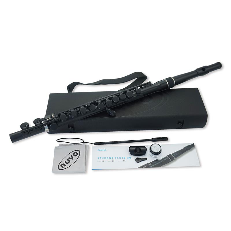 NUVO ヌーボ / N230SFBK プラスチック製 フルート Student Flute (Black/Black)