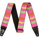 Fender USA MonoNeon Woven Strap (Neon Pink) [#0990623070]