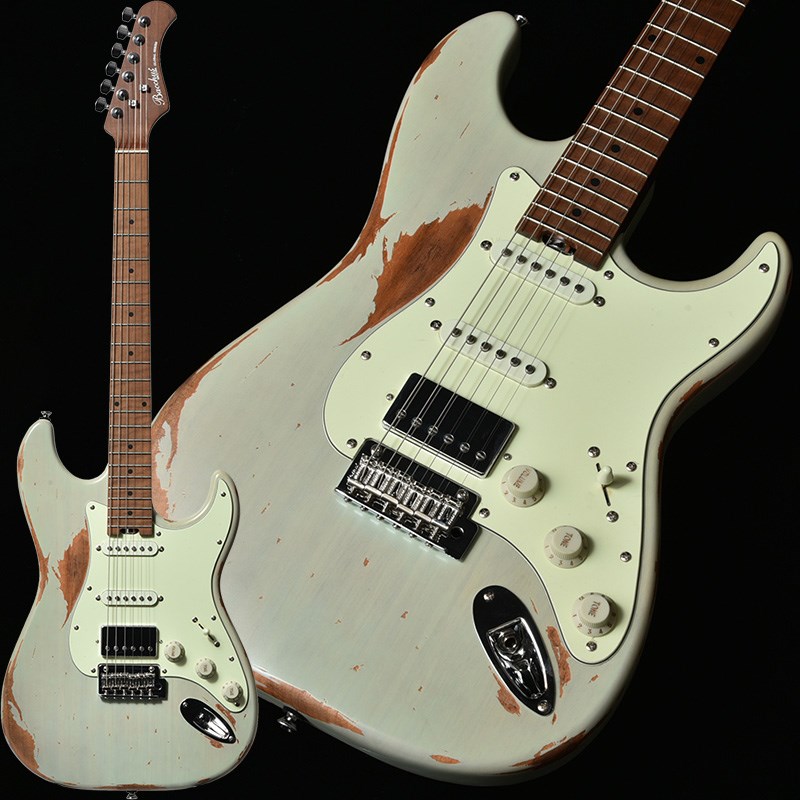 バッカス テレキャス レリック加工済み Bacchusからレリックシリーズが登場!AGED(エイジド)モデルが