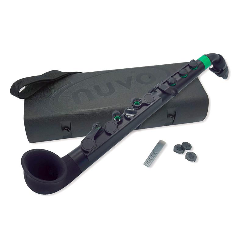 NUVO ヌーボ / N520JBGN プラスチック製 C調 簡単サックス jSax (Black/Green)
