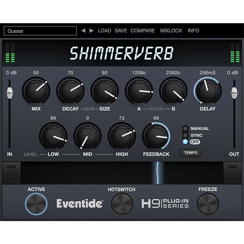 Eventide ShimmerVerb(プラグインソフトウェア)(オンライン納品)(代引不可)