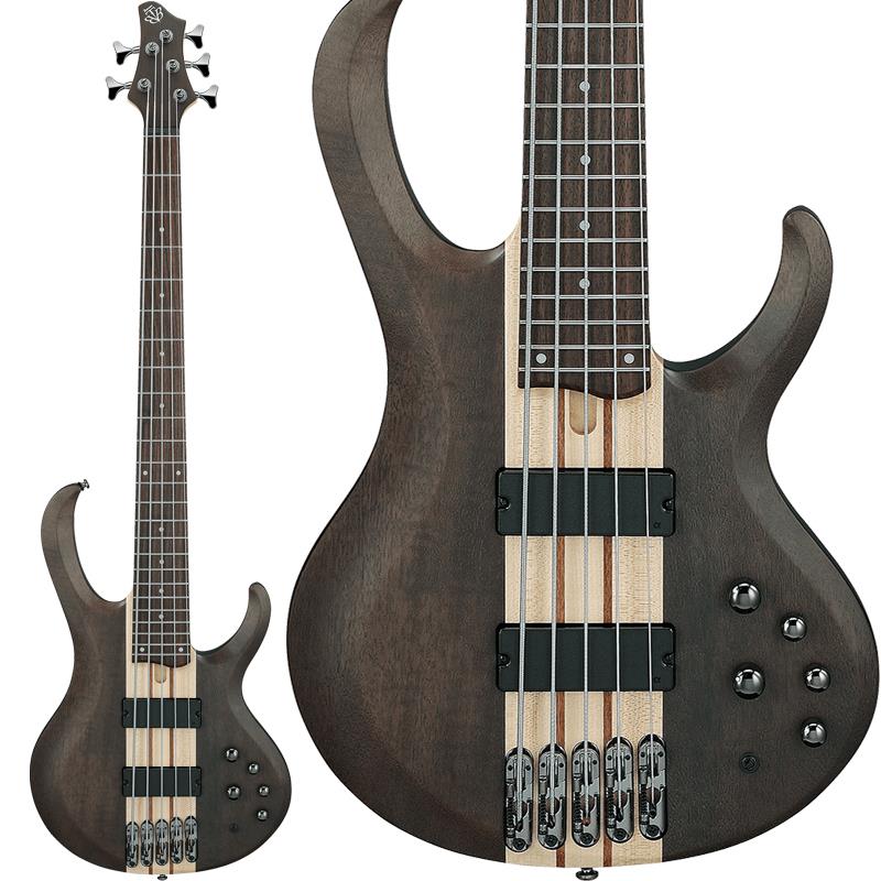 楽器種別：アウトレットIbanez/BTB (Boutique Bass) 商品一覧＞＞Ibanez/アウトレット 商品一覧＞＞ベース【65，000円〜130，000円】 商品一覧＞＞エレキベース/多弦ベース/Ibanez 商品一覧＞＞当店のベースは、出荷前に専門スタッフが検品・調整しているので安心です！Ibanez BTB605-TGF 【特価】商品説明【チョイキズ特価/メーカーアウトレット品】海外仕様/メーカーサンプル等、国内未流通モデルをアウトレット超特価にて大放出！ここでしか入手できないレアモデルを是非お買い得にゲットして下さい！※メーカーデモ機の為、演奏に支障がない程度の傷や塗装不良等がございます。また、メーカー保証期間は通常より短い3ヶ月保証となります。----------------------・5層メイプル/ジャトバネック優れた強度を持つ5層メイプル/ジャトバネックは、豊かな共鳴を生み出します。・ネックスルー構造ネックスルー構造により、圧倒的なサスティーンと、フレットボードの上部へのスムーズなアクセスを実現しています。・ローズウッド指板ローズウッド指板は、中音域が際立つバランスのとれた力強いトーンを提供します。・ミディアム・ステンレススチール・フレットステンレススチール製フレットは耐久性に優れ、長持ちします。・オクメ材ウィングボディオクメ材のウィングボディは、明るく力強いサウンドを生み出します。・α1ピックアップα1ピックアップは、現代のベーストーンで人気の高い、豊かな中低域を備えた究極の明瞭さと開放感をもたらします。・Ibanez Custom Electronics 3バンドEQ（ミッド周波数スイッチ付き）Ibanez Custom Electronics 3バンドEQは、シンプルで直感的、無駄のないEQコントロールのコンセプトをさらに洗練させた最新モデルです。ミッドコントロールのブーストとカットは、それぞれわずかに異なる周波数を中心に設定されており、この革新的な設計により、最も好ましいベースサウンドのプリセットレンジを実現しています。・MR5ブリッジMono-Rail Vは、ベース弦の分離性を極限まで高めた究極のブリッジです。各ブリッジはボディに個別にしっかりと固定されており、干渉のない最大限の振動伝達を実現します。商品詳細neck type：5pc Maple/JatobaNeck-throughtop/back/body：Okoume wing bodyfretboard：Rosewood fretboardWhite dot inlayfret：Medium fretsnumber of frets：24 (+ zero fret)bridge：MR5 bridgestring space：19mmneck pickup：α1 neck pickupPassivebridge pickup：α1 bridge pickupPassiveequalizer：Ibanez Custom Electronics 3-band EQ w/3-way Mid frequency switchstrings：D'Addario EXL170-5SLstring gauge：.045/.065/.080/.100/.130ソフトケース付属イケベカテゴリ_ベース_エレキベース_多弦ベース_Ibanez_BTB (Boutique Bass)_アウトレット SW_Ibanez_アウトレット JAN:2500030870218 登録日:2026/04/09 エレキベース アイバニーズ イバニーズ