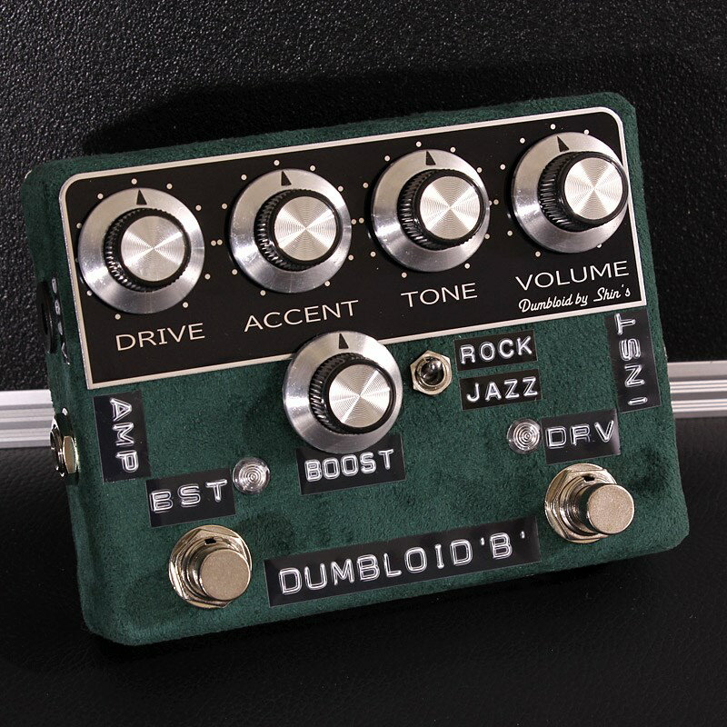 shin’s music DUMBLOID B Boost Special Green Suede w/Black Panel