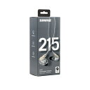 SHURE 【シュアGWセール(～5/16まで)】【デジタル楽器特価祭り】SE215-CL-A(クリア)(SE215CL-A)(国内正規品・2年間保証) 1