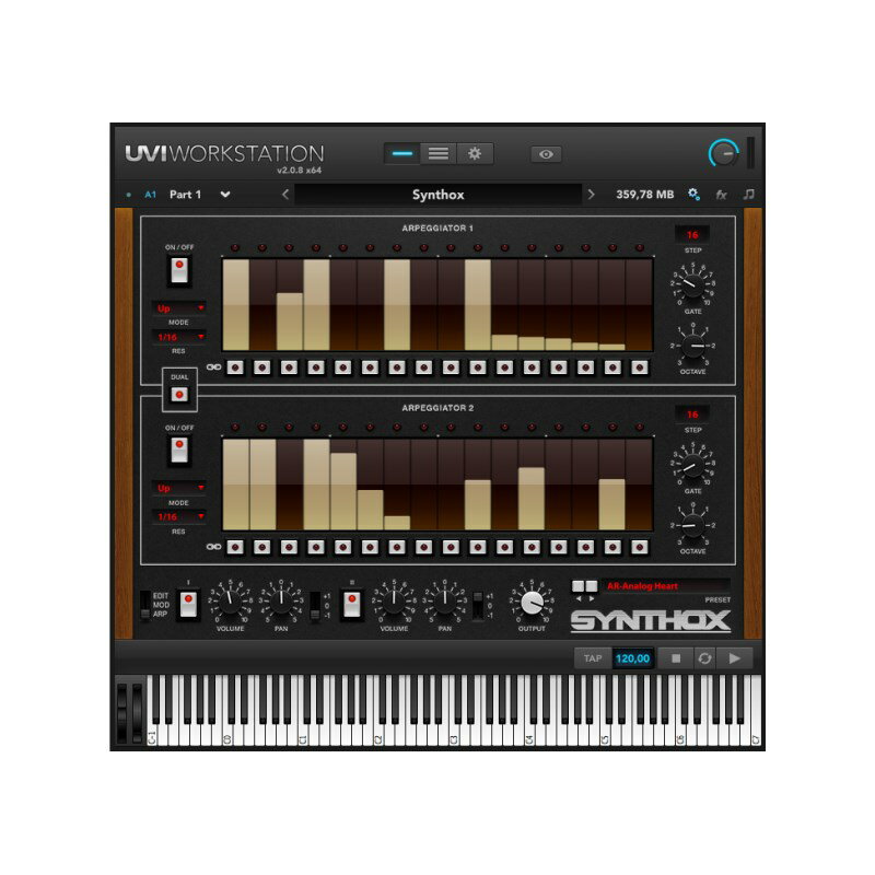 UVI Synthox (オンライン納品専用) ※代金引換はご利用頂けません。格安セール　DTM　通販　セール