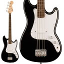 楽器種別：新品エレキベース/Squier by Fender 商品一覧＞＞エレキベース【20，000円〜40，000円】 商品一覧＞＞当店のベースは、出荷前に専門スタッフが検品・調整しているので安心です！Squier by Fender Sonic Bronco Bass (Black/Laurel)商品説明Squier Sonic(TM) Bronco(TM) Bass なら、時間を飛び越えるようなスピードで、どんな音楽でもすぐにベースを始めることができます。象徴的なフェンダースタイル、そして刺激的なトーンをあらゆるプレーヤーにお届けします。この Bronco Bass は、薄く軽量なボディに、1.5 インチの狭いナット幅、スリムで魅力的な「C」シェイプネックが相まって、快適な演奏性をもたらします。Squier(R) シングルコイル ピックアップは、パンチの効いたベーストーンを奏でます。その他、30インチのショートスケール、正確なイントネーション調整ができる4サドルハードテイルブリッジ、スムーズで正確なチューニングが可能なシールドギアチューニング マシン、耐久性のあるクロムメッキハードウェアなど、魅力的な特徴を数多く備えています。商品詳細■Body Material: Poplar■Body Finish: Gloss Polyurethane■Neck: Maple， C Shape■Neck Finish: Satin Urethane■Fingerboard: Indian Laurel or Maple， 9.5(241 mm)■Frets: 19■Position Inlays: Pearloid Dot (Indian Laurel)，Black Dot (Maple) ■Nut (Material/Width): Synthetic Bone， 1.5 (38.1 mm)■Tuning Machines: Die-Cast Sealed■Scale Length: 30 (762 mm)■Bridge: 4-Saddle Standard■Pickguard: 1-Ply White■Pickups: Ceramic Single-Coil■Pickup Switching: None■Controls: Master Volume， Master Tone■Control Knobs: Knurled Flat-Top■Hardware Finish: Chrome■Strings: Nickel Plated Steel (.045-.105 Gauges)ソフトケース付属イケベカテゴリ_ベース_エレキベース_Squier by Fender_新品 JAN:0717669816353 登録日:2023/06/20 エレキベース スクワイアー スクワイヤー スクワイア スクワイヤー フェンダー