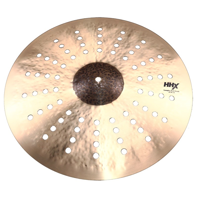 楽器種別：新品SABIAN/HHX 商品一覧＞＞SABIAN/新品 商品一覧＞＞ドラム【30，000円〜65，000円】 商品一覧＞＞シンバル/クラッシュ/SABIAN 商品一覧＞＞安心してお買い物頂けるよう、スネアもシンバルも丁寧梱包でお届けします！SABIAN HHX-18CAEC [HHX Complex Aero Crash 18'']商品説明＜HHX 〜Modern × Dark〜＞ダークトーンでクイックレスポンス。大粒のハンマリングを施し、カーブのややきつい形状にすることで、ややピッチを上げ、ロックからジャズまでフレキシブルに対応する、フルラインナップのシンバル。＜Complex Aero Crash＞人気のAeroクラッシュデザインをHHX Complexシリーズに採用。高音域を引き立てつつ、HHX Complexの特徴である深みのあるダークなサウンドを発揮。Aeroクラッシュは中低音域をコントロールしたモデルである一方、Complex Aeroクラッシュはあたたかみと低音域を程よく維持したモデル。サイズ：18インチイケベカテゴリ_ドラム_シンバル_クラッシュ_SABIAN_HHX_新品 SW_SABIAN_新品 JAN:0622537091759 登録日:2024/07/03 シンバル セイビアン