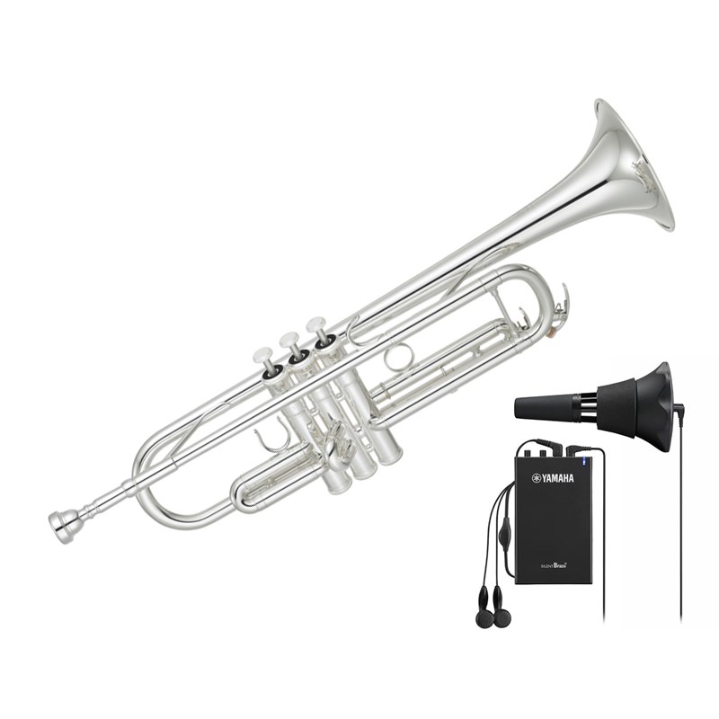 YAMAHA YTR-4335GSII 【Bb トランペット】 【サイレントブラス SB7J セット】