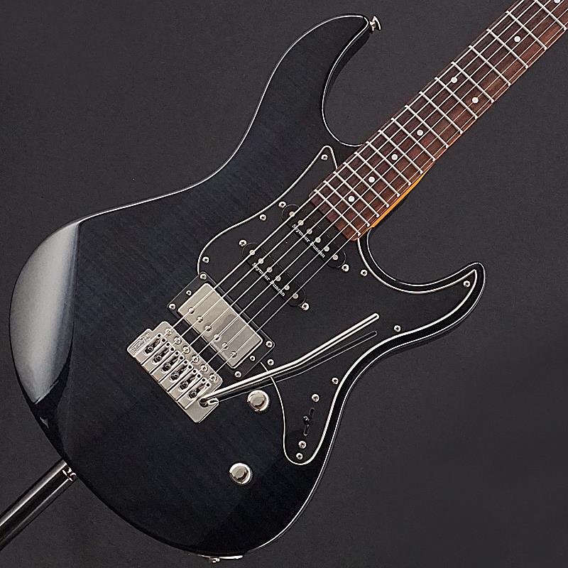 楽器種別：ユーズドYAMAHA/PACIFICA Series 商品一覧＞＞YAMAHA/ユーズド 商品一覧＞＞エレキギター【40，000円〜80，000円】 商品一覧＞＞その他/YAMAHA 商品一覧＞＞当店のギターは、出荷前に専門スタッフが検品・調整しているので安心です！YAMAHA USED 中古 PACIFICA612VIIFM (Trans Black) ［SN.IJP073123］ ヤマハ商品説明日本が世界に誇る老舗ブランドYAMAHA。人気カラー、トランス・ブラックを纏ったお買い得中古の入荷です！ピックアップはフロントにSeymour Duncan社製のSSL-1を、センターには同社製のSSL-1 RwRp、リアには同社製のカバードハムバッキングCustom5を搭載。3ピックアップ搭載で様々な音楽ジャンルに対応可能。 商品画像は見えにくくなっておりますが、ボディトップ及びヘッドに美しい杢目のフレイムメイプルを配した、シースルーカラーです。ステージなどで照明が当たるとシックな色合いと木目が見てとれてます。ブリッジにはWilkinson社製VS-50を搭載しスムーズなアーミングを実現します。個体状態といたしましては、多少の打ちキズやスリキズ、パーツのくすみ、ボディトップの弾きキズ等生じているプレイヤーズ・コンディションとなります。フレットは7割程度の高さを残し、ネックコンディションや電装系含め演奏面での支障はございませんので、これからもガンガンお使いいただける1本としてお迎えいただけます。人気のパシフィカの中でも充実したスペックの612、ぜひともこの機会をお見逃しなく！オリジナル・ギグケース付属Weight≒3.61kg商品詳細Body.....Flame Maple + AlderNeck.....MapleFingerboard.....Rosewood， 350RFrets.....22Scale.....648mmTuners.....Grover LockingBridge.....Wilkinson VS50-6Pickups.....Seymour Duncan SSL-1 / SSL-1RwRp / Custom5Controls.....Volume， Tone (Push/Pull Tap)， 5way Lever SWイケベカテゴリ_エレキギター_その他_YAMAHA_PACIFICA Series_ユーズド SW_YAMAHA_ユーズド JAN:2500010859752 登録日:2026/03/28 エレキギター ヤマハ やまは パシフィカ