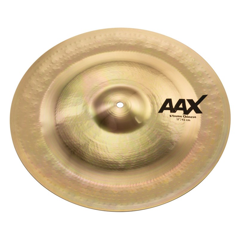 楽器種別：新品SABIAN/AAX 商品一覧＞＞SABIAN/新品 商品一覧＞＞ドラム【25，000円〜60，000円】 商品一覧＞＞シンバル/チャイナシンバル/SABIAN 商品一覧＞＞安心してお買い物頂けるよう、スネアもシンバルも丁寧梱包でお届けします！SABIAN AAX X-Treme Chinese 17 Brilliant [AAX-17XTC-B]商品説明AAX 〜Modern × Bright〜ブライトでクイックレスポンス。大きめの「ハンドガイド」マシンハンマリングと、浅く高密度のレイジング加工によって、いかなるボリュームでもシンバル本来の音色を失うことなく、不要な倍音をカットした、ピュアで明確なサウンドが持ち味。＜X-Treme Chinese＞湾曲を強め、ハイピッチかつ強烈な音抜けを発揮するワイルドなキャラクターのモデル。サイズ：17ウェイト：Thinフィニッシュ：Brilliantイケベカテゴリ_ドラム_シンバル_チャイナシンバル_SABIAN_AAX_新品 SW_SABIAN_新品 JAN:0622537024351 登録日:2009/09/29 シンバル セイビアン