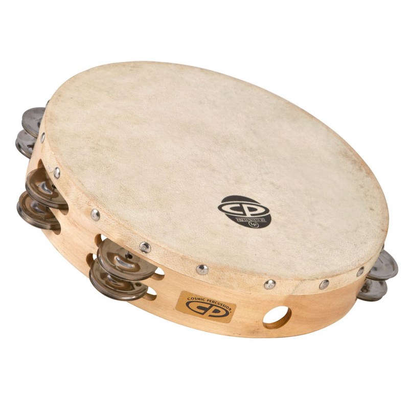 LP CP380 [CP 10 Wood Headed Tambourine， Double Row Jingles]