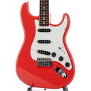 楽器種別：ユーズドエレキギター/Fender Made in Japan 商品一覧＞＞エレキギター/Fender Made in Japan/Limited Collection 商品一覧＞＞エレキギター【60，000円〜120，000円】 商品一覧＞＞当店のギターは、出荷前に専門スタッフが検品・調整しているので安心です！Fender Made in Japan Made in Japan Limited International Color Stratocaster (Morocco Red/Rosewood)[Made in Japan] 【USED】【Weight≒3.27kg】商品説明お勧め中古品！特徴的な色が印象的な、Fender Made in Japan Limited International Color Stratocasterがお勧め中古品で入荷！2022年製です。情熱的なMorocco Redカラーボディに、ローズ指板の一本です！Made in Japan Limited EditionMade in Japan Limited International Color Stratocasterは、Made in Japan Traditional Seriesをベースに、1980年代前半にUS製で展開されたシリーズのリイシューで、色に世界都市の名称を使用した華やかさが特徴的なモデルです。 Modern Logoをはじめとする70s Styleの仕様に、特徴的な色をそれぞれ厳選されたモデルにてラインナップします。US製品図面を使用し、本製品の最大のポイントとなる色のサンプルは直接USから取り寄せることで、本国のマインドをきちんと受け継ぎながらも日本製の高い品質で蘇ります。シリアルナンバーをヘッドに明記するなどの細かな再現度を高めつつも、デザインだけではなくヴィンテージタイプのチューナーと6-Saddle Vintage-Style Synchronized TremoloブリッジによりオーソドックスなFenderの演奏性を確保しています。本製品は、2022年の限定商品となります。今回、即戦力のお勧め中古で入荷です！打痕、傷は見受けられますが、全体的に使用感の少ない、お勧めのコンディションの一本です！ピックガードやバックパネルのビニールもまだ付けられたままでございます！ボディバックの右下部角付近に約1.0cm程の打痕が見受けられますが、プレイアビリティに問題ございません。11、12フレットの頭、5弦付近に少し傷が見受けられますが、現状のご使用や音程にに支障ございません。13フレットの指板上、5弦付近に約3.0mm程の傷も見受けられますが、こちらもプレイアビリティに支障ございません。12フレットの1弦側の角に約2.0mmの傷も見受けられますが、こちらもプレイアビリティに支障ございません。全体のフレットも現状のご使用には問題ございません。前述の箇所以外は、ほぼ残っております。ナットも現状のご使用に問題ございません。トラスロッドも通常の調整に問題ございません。ウエイトは約3.27Kgです。長時間のステージやレコーディング、リハーサルにも使い易いバランスです。情熱的なMorocco Redカラーボディに、ローズ指板の一本です！付属品はソフトケース、アーム、レンチ類になります。この機会を是非、お見逃しなく！S/N JD220011474Weight≒3.27kg付属品　ソフトケース、アーム、レンチ類。商品詳細Series: Made in Japan Limited EditionBody Material: BasswoodBody Finish: Gloss PolyesterNeck: Maple， U ShapeNeck Finish: Gloss UrethaneFingerboard: Maple or Rosewood， 9.5 (241 mm)Frets: 21， Medium JumboPosition Inlays: Black Dot (Maple)， White Dot (Rosewood)Nut (Material/Width): Bone， 1.615 (41.02 mm)Tuning Machines: Fender Vintage F StampedScale Length: 25.5 (648 mm)Bridge: 6-Saddle Vintage-Style Synchronized TremoloPickguard: 3-Ply EggshellPickups: Vintage-Style Single-Coil Strat (Bridge)， Vintage-Style Single-Coil Strat (Middle)， Vintage-Style Single-Coil Strat (Neck)Pickup Switching: 5-Position BladePosition 1. Bridge PickupPosition 2. Bridge and Middle PickupPosition 3. Middle PickupPosition 4. Middle and Neck PickupPosition 5. Neck PickupControls: Master Volume， Tone 1. (Neck Pickup)， Tone 2. (Middle Pickup)Control Knobs: Black PlasticHardware Finish: Nickel/ChromeStrings: (.009-.042 Gauges)中古＆アウトレット販売・高額買取専門店★★★★★★★★★★★★★★★★　イケベUSEDギターズ ゲット★★★★★★★★★★★★★★★★楽器を安く買うなら「ゲット」楽器を高く売るなら「ゲット」！！中古楽器を渇望しています！！楽器が常時足りません！ご不要なギターの売却をお考えの方、常に高額査定にて買取強化中です！お気軽にお問い合わせください！もちろん、随時お買い得品も入荷中！お得なギターをお探しの方も必見です！★★★★★★★★★★★★★★★★イケベカテゴリ_ギター_エレキギター_Fender Made in Japan_Limited Collection_ユーズド JAN:0717669619817 登録日:2022/11/25 エレキギター フェンダー ふぇんだー フェンダージャパン フェンジャパ フェンダーJ