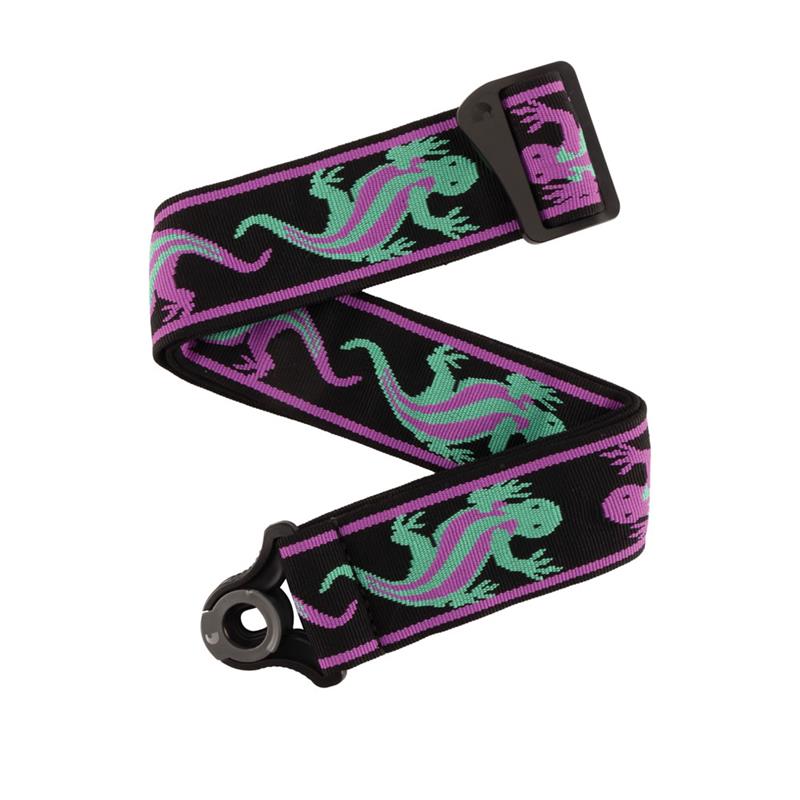 楽器種別：新品PLANET WAVES/新品 商品一覧＞＞楽器アクセサリ【〜5，000円】 商品一覧＞＞ギターストラップ/PLANET WAVES 商品一覧＞＞品揃え豊富な当店なら弦、パーツ、ケーブルなどのアクセサリーがまとめて揃います！PLANET WAVES Vintage PW Green/Purple Lizards [50BALPW01]商品説明新しいD'Addario Vintage Strap Collection は、オリジナルのPlanet Waves ストラップのクラシックなデザインを現代風にアレンジしたシリーズです。・ Woven Nylon製ストラップ・ 長さ: 35inch〜59.5inch(約89cm〜約151cm)まで調節可能・ 幅：2inch(約5cm)イケベカテゴリ_楽器アクセサリ_ギターストラップ_PLANET WAVES_新品 SW_PLANET WAVES_新品 JAN:0019954415068 登録日:2026/01/10 ストラップ ギターストラップ プラネットウェイブス プラネットウェーブス ダダリオ D'Addario