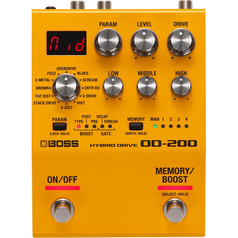BOSS OD-200 [Hybrid Drive] オーバードライブ ボス