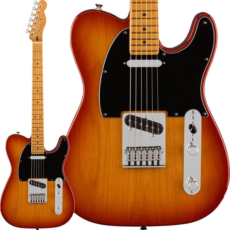 Fender MEX Player Plus Telecaster (Sienna Sunburst/Maple) Made In Mexico