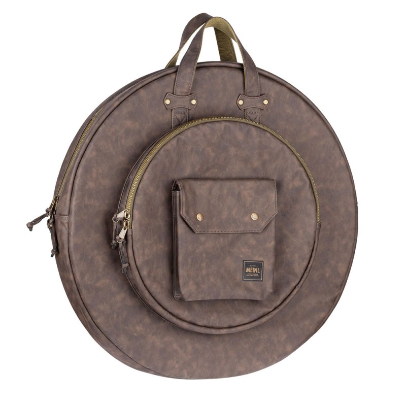 MEINL MVHC22DB [Vintage Hyde Series Cymbal Bag - Dark Brown]