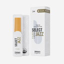D'Addario Woodwinds (RICO) 《硬さ:3M》テナーサックス用リード ダダリオ・ウッドウインズ オーガニック・セレクト・ジャズ ファイルドカット