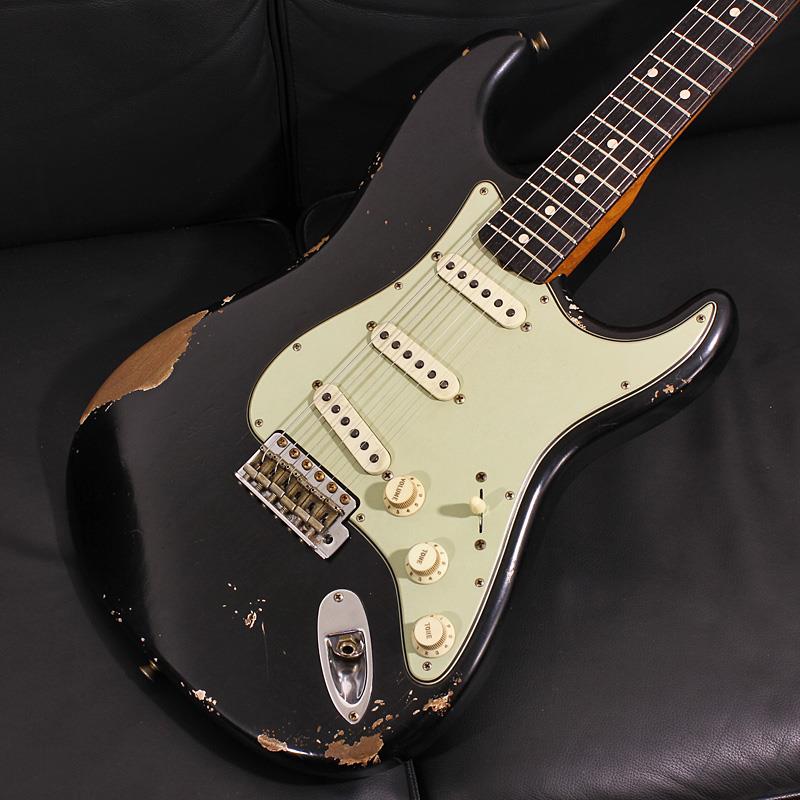 Fender Custom Shop MBS 1960 Stratocaster Relic Black Master Built by Austin MacNutt SN. R135759（3枚目）