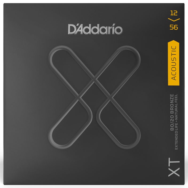 楽器種別：新品D’Addario/新品 商品一覧＞＞楽器アクセサリ【〜5，000円】 商品一覧＞＞弦/アコギ弦/D’Addario 商品一覧＞＞品揃え豊富な当店なら弦、パーツ、ケーブルなどのアクセサリーがまとめて揃います！D’Addario XT 80/20 BRONZE [XTABR1256 Light Top/Medium Bottom]商品説明D’Addarioのコーティング弦から最新のコーティング弦が登場！ナチュラルなトーン・抜群のピッチ安定感、そしてピッキング時の強度が向上。80/20 BRONZE弦の明るく切れの良いサウンドはそのままに、独自のコーティング・テクノロジーによってハイカーボン・スチールを芯線とした巻弦とプレーン弦の全て にコーティングを施したことでかつてない長寿命化を実現し、強度、ピッチ安定性、耐腐食性においてこれまでのコーティ ング弦にはなかった高いパフォーマンスを誇る弦がついに完成しました。■XT 80/20 BRONZE XTABR1256 ：Light Top/Medium Bottom■ゲージ：1st:0.012， 2nd:0.016， 3rd:0.025， 4th:0.035， 5th:0.045， 6th:0.056イケベカテゴリ_楽器アクセサリ_弦_アコギ弦_D’Addario_新品 SW_D’Addario_新品 JAN:0019954308834 登録日:2019/10/16 アコギ弦 アコースティック弦 ダダリオ