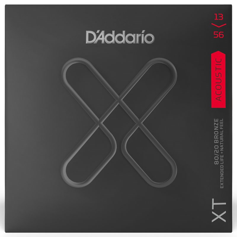 楽器種別：新品D’Addario/新品 商品一覧＞＞楽器アクセサリ【〜5，000円】 商品一覧＞＞弦/アコギ弦/D’Addario 商品一覧＞＞品揃え豊富な当店なら弦、パーツ、ケーブルなどのアクセサリーがまとめて揃います！D’Addario XT 80/20 BRONZE [XTABR1356 Medium]商品説明D’Addarioのコーティング弦から最新のコーティング弦が登場！ナチュラルなトーン・抜群のピッチ安定感、そしてピッキング時の強度が向上。80/20 BRONZE弦の明るく切れの良いサウンドはそのままに、独自のコーティング・テクノロジーによってハイカーボン・スチールを芯線とした巻弦とプレーン弦の全て にコーティングを施したことでかつてない長寿命化を実現し、強度、ピッチ安定性、耐腐食性においてこれまでのコーティ ング弦にはなかった高いパフォーマンスを誇る弦がついに完成しました。■XT 80/20 BRONZE XTABR1356 ：Medium■ゲージ：1st:0.013， 2nd:0.017， 3rd:0.026， 4th:0.035， 5th:0.045， 6th:0.056イケベカテゴリ_楽器アクセサリ_弦_アコギ弦_D’Addario_新品 SW_D’Addario_新品 JAN:0019954308797 登録日:2019/10/16 アコギ弦 アコースティック弦 ダダリオ