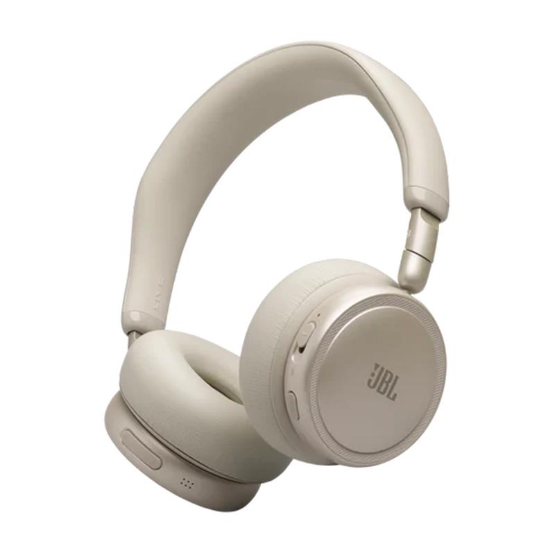 楽器種別：新品JBL/新品 商品一覧＞＞レコーディング【10，000円〜25，000円】 商品一覧＞＞ヘッドフォン・イヤフォン/ワイヤレスヘッドフォン/JBL 商品一覧＞＞パワーレックは、専門スタッフに気軽に相談できる渋谷発のDTM・レコーディング機材専門フロアです。JBL Live 680NC Sand (サンド)(ジェイビーエル)(ワイヤレスヘッドホン)(Live680NC)(マイク搭載)(ハイレゾ対応)(LIVE680NCCPG)【国内正規品・1年保証】商品説明商品型番：JBLLIVE680NCCPG【製品の特長】深みのあるJBLらしいJBLシグネチャーサウンドとハイレゾ認定オーディオなら、プレイリスト、ポッドキャスト、動画をより没入して楽しむことができます。4つのマイクを備えたアダプティブノイズキャンセリング2.0は周囲のノイズを遮断。集中するのも、静かで落ち着いた時間を楽しむにもぴったりです。軽やかなオンイヤーデザインは、快適性と音響精度を追求したイヤーカップ形状、耐久性に優れた丈夫なメタルヒンジ、そしてあらゆるスタイルに合うクリーンでモダンな外観で、サウンド同様、心地良く感じられます。AIトレーニング済みのアルゴリズムにより自然でクリアなサウンドが実現。軽量フィットで長時間にわたる作業、移動、チルタイムでも快適性が維持されます。シンプルなアプリ操作でサウンド、イヤーカップ、ボタンコントロールをカスタマイズ可能。瞬時に収納できる完全に折りたたみ可能なデザインと数日間持続するバッテリー*に加え、日常世界のあらゆるシーンでシームレスに動けるよう設計されています。*ANCがオフの状態で80時間●ハイレゾ認証JBLシグネチャーサウンドこれまで以上の鮮明さ、ディテール、音域を届けてくれ、真のハイレゾオーディオの深みと精度でお気に入りの音楽に新たな息吹をもたらします。JBL空間サウンドにより、あらゆるコンテンツから立体サウンドに没入できます。ワイヤレスでも有線でも、JBL Headphonesアプリを使ってサウンド体験を微調整できます。●アダプティブノイズキャンセリング2.04つのマイクが常に周囲を分析し、リアルタイムでANCレベルをキャリブレーションしてノイズを遮断します。または、JBL Headphonesアプリを使用して外部音をどれだけ取り込むか設定することができます。どんな人生でも、いつでも素敵な音楽、大切な仕事、心の静けさを楽しんでください●2つの通話マイク搭載デュアル ビームフォーミングマイクとインテリジェント ノイズキャンセレーションにより、交通や往来、風、背景の雑音が遮断されます。相手の一言一言が、さながら同じ空間にいるかのように自然に明確に伝わってきます。●LEオーディオ搭載次世代Bluetooth低電力で高品質に接続でき、単なるBluetooth経由だけではありません。手軽にJBL Headphonesアプリから自分自身のコンテンツをストリーミングしたり、AuracastTMをタップして音声共有を行います。リスニング体験は将来のニーズにも簡単に対応可能。●マルチポイント接続対応2つのBluetoothデバイスと一度にペアリングし、瞬時に切り替えます。空港ラウンジでタブレットで映画を鑑賞している時も、電話が鳴ったらすぐに携帯電話を手に取るだけ。中断は生じません。●JBL Headphonesアプリでカスタマイズ可能JBL Headphonesアプリを使用すると、サウンド設定のカスタマイズ、Spatial Soundの起動、Personi-fi 3.0によるサウンドのパーソナライズ、タッチやボタンコントロール機能のカスタマイズ、通話設定のお好みの設定などを行うことができます。●JBL Smart Txによるシームレスな制御3.5 mmまたはUSB-Cソースに接続しても、ワイヤレスの自由さをエンジョイ。Bluetoothは不要です。Smart Tx機能によりお気に入りの機能を指先で操作でき、妥協することなくどこにでも接続できます。JBL Smart Txは別売りです。●持続性を実現するパワー最大80時間*に及ぶバッテリーライフで、音楽をこれまでになく長く楽しめます。バッテリー残量が少なくなってきたら、たった5分のスピード充電でさらに4時間再生可能。サウンドトラックが途切れることがありません。 （*ANCオフ時。ANCオン時は最大50時間。）●折りたたみ可能設計人間工学に基づいた形状のソフトなイヤーカップと軽量シリコンヘッドバンドにより、何時間でも圧迫感なく聴き続けることができます。オンイヤーデザインが快適性と音響性能の両方を向上させ、頑丈なメタルヒンジが耐久性を高めます。聴き終えたら、瞬時に平らに折り畳んで柔らかいポーチに収納すれば、どこにでも持ち運べます。●Personi-Fi 3.0インタラクティブな聴覚テストツールで、個々のリスニングプロファイルに合わせたオーディオを構築しましょう。このツールは、ユーザーとその好みについて正確な情報を使用して、ぴったりの精密なサウンドカーブを用意します。【製品の仕様】仕様一覧ドライバ（mm）40Number of Microphones4オーディオ仕様感度(dB)98再生周波数帯域10 Hz - 40 kHzインピーダンス(Ω）32サイズオーディオケーブル長さ(m)1.2重量（g）231.16高さ(センチ)7.45横(センチ)7.45イヤーカップ内径高さ（センチ）3.1イヤーカップ内径幅（センチ）3.1幅 (センチ)2.29コントロール及び接続仕様Bluetoothバージョン6.0Bluetoothトランスミッタ周波数帯域2.4 GHz - 2.4835 GHzBluetooth プロファイルA2DP V1.4.0， AVRCP V1.6.3， HFP V1.9.0Bluetooth送信機の変調π/4-DQPSK， 8DPSKBluetoothトランスミッター電源13 dBm (EIRP)バッテリー充電時間（時間）2最大再生時間（ ANCオフ時/時間/完全ワイヤレスはイヤホン本体の場合）80最大再生時間（ANCオン時/時間/完全ワイヤレスはイヤホン本体の場合）50急速充電時間（時間）4連続通話時間（時間）33最大再生時間（時間80特徴Spatial Sound有Voice Aware有オンイヤー有トゥルー・アダプティブ・ノイズ・キャンセリング有Speed charge有アンビエントアウェア機能有内蔵マイク有ハンズフリーコール有JBLシグネチャーサウンド有マルチポイント機能有トークスルー機能有タッチコントロール機能有ワイヤレス有充電ケーブル無急速充電有充電可能バッテリ有Bluetooth有JBL Headphone App有■同梱物JBL Live 680NCヘッドホン × 1USB Type-C〜アナログ3.5mmケーブル×1専用キャリングポーチ × 1保証書 / 警告カード ×1クイックスタートガイド×1※ご購入いただいた製品を長く安心してご利用いただくため、 JBL国内サイトでの製品登録（無料）をおすすめしています。※詳細な製品仕様はメーカーサイトをご確認お願い致します。※ご使用前にご利用環境や動作状況などを予めご確認の上、ご購入をお願い致します。※商品の仕様、価格並びに付属品などは予告なく変更することがあります。#ジェービーエル #ジェイビーエルイケベカテゴリ_レコーディング_ヘッドフォン・イヤフォン_ワイヤレスヘッドフォン_JBL_新品 SW_JBL_新品 JAN:4968929227501 登録日:2026/06/05 ジェービーエル