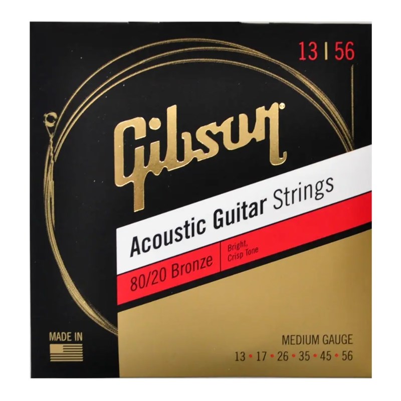 あす楽 Gibson 80/20 Bronze Acoustic Guitar Strings 