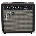 楽器種別：新品ギターアンプ/Fender USA 商品一覧＞＞ギターアンプ/Fender USA/Frontman Series 商品一覧＞＞ギターアンプ【10，000円〜20，000円】 商品一覧＞＞安心してお買い物頂けるよう、ミニアンプもコンボアンプも丁寧梱包でお届けします！Fender USA 【新学期・新生活応援！春の練習用ギターアンプセレクト】Frontman 20G商品説明Frontman 20Gは、すべてのプレイヤーが手に届くリーズナブルな価格帯でありながら、Fender定番のルックスとクラス最高の音質を兼ね備えています。20Gは初心者からプロまで、誰でも直感的に使えるシンプルなデザインを特徴としています。コントロール部にはボリュームと3つのEQノブを備えたクリーンチャンネルがあり、柔軟なサウンドメイクができるよう、独自のボリュームを持つ切り替え可能なドライブチャンネルも備えています。また、周りを気にせずお気に入りの曲を練習できるように、ヘッドフォンジャックと1/8インチのAUX端子が付いています。自宅練習や友人とのセッションでも素晴らしいトーンを提供する20ワット出力の8インチSpecial Design Speakerを搭載しています。Series: Frontman(R)Amplifier Type: Solid StateOutput: 20 WattsInputs: One 1/4Auxilliary Input: 1/8 in (3.5 mm) StereoChannels: TwoControl Panel: Normal Volume， Gain， Drive Select Switch， Drive Volume， Treble， Mid， BassEffects: OverdriveLine Out: NoneSpeaker: One - 8 Fender(R) Special DesignCabinet Material: 3/4 Particle BoardCovering: Black Textured VinylGrille Cloth: Silver-StrandHandle: Molded Plastic Strap with Nickel-Plated CapsVintage-Style Skirted Black Plastic Vintage-Style Skirted Black PlasticFootswitch: NADimensions: 31.5 cm H x 33.65 cm W x 18.1 cm DWeight: 6.80 kg商品詳細AC100V仕様イケベカテゴリ_アンプ_ギターアンプ_Fender USA_Frontman Series_新品 JAN:0717669590482 登録日:2022/02/10 ギターアンプ フェンダー ふぇんだー