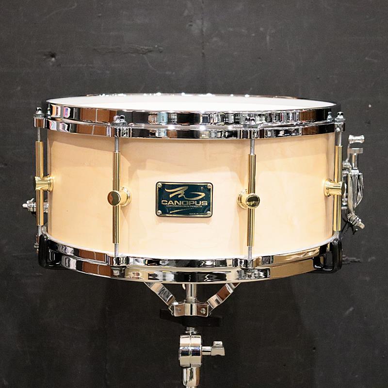 CANOPUS MO‑1465 [MO Snare Drum 14"×6.5" — Natural Oil] (последняя модель, распродажа)