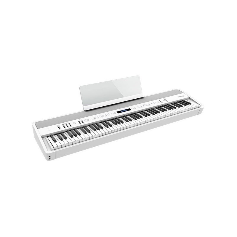 Roland 【次回納期未定】FP-90X-WH + 専用スタンド + 高低自在イスセット 【ヘッドホン・お手入れクロス付】【代引不可】【沖縄・離島送料別途見積】(電子ピアノ)