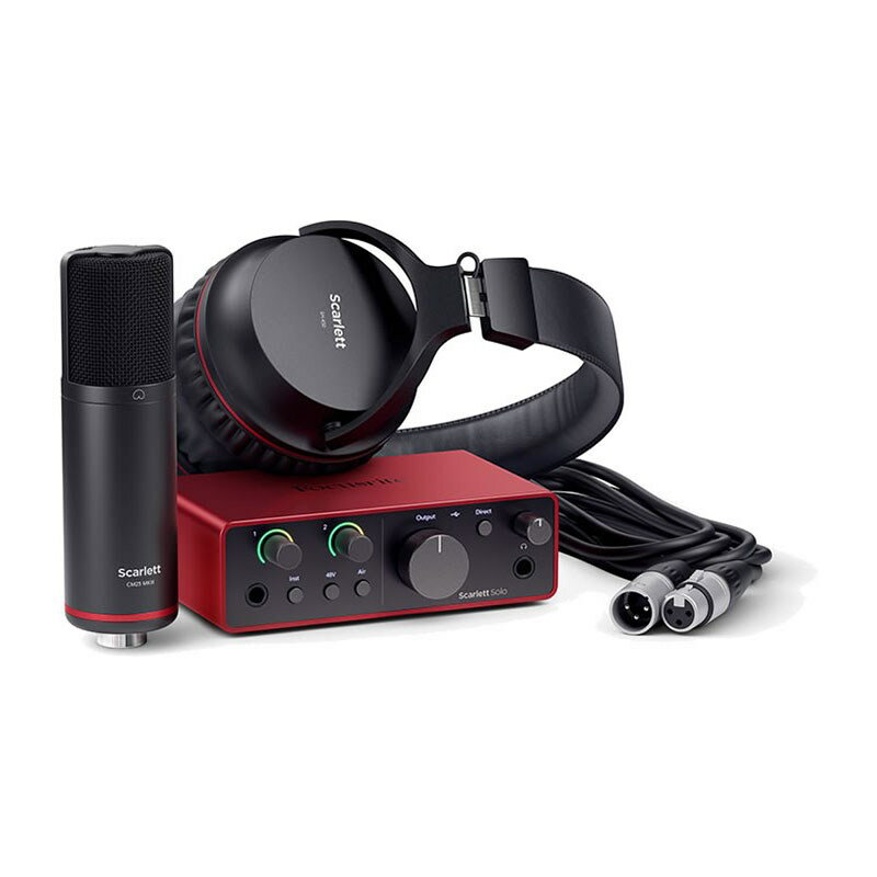 Focusrite Scarlett Solo Studio gen4