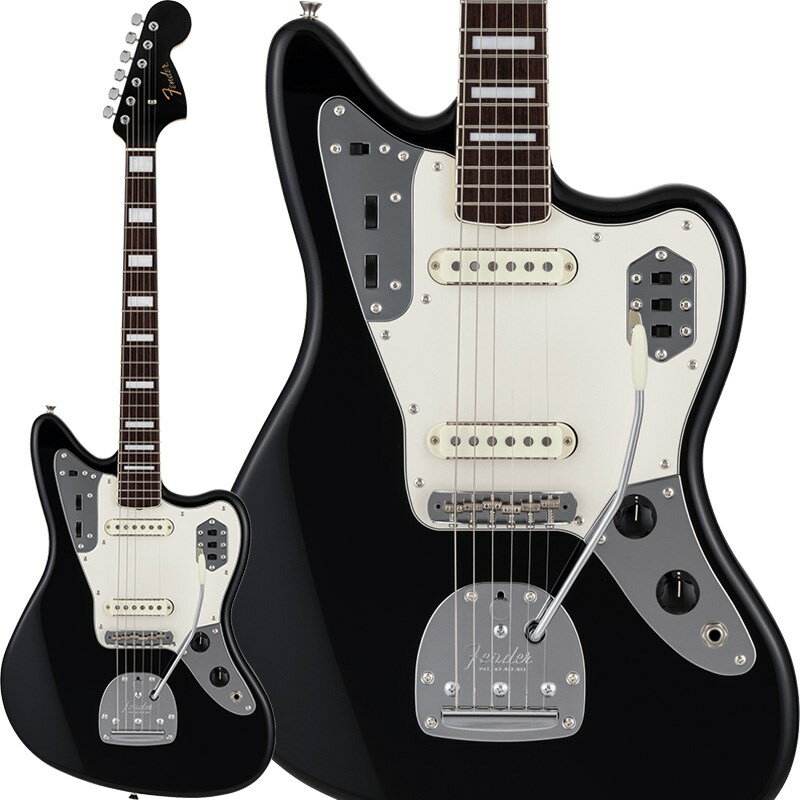 Fender Made in Japan Traditional Late 60s Jaguar (Black/Rosewood)