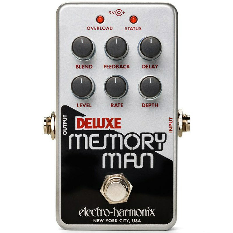 Delay Echo - Electro Harmonix 【WEB限定在庫処分セール】 NANO DELUXE MEMORY MAN アナログ ディレイ エレハモ