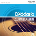 DfAddario Phosphor Bronze Acoustic Guitar Strings EJ16 [Light]