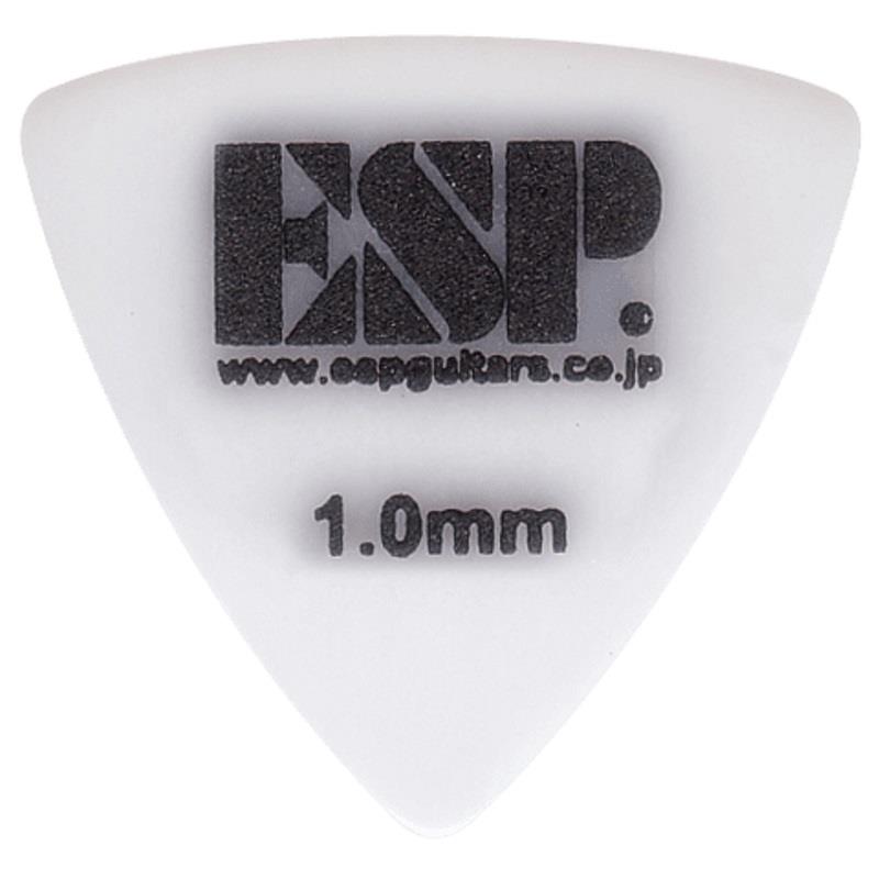 楽器種別：新品ESP/新品 商品一覧＞＞楽器アクセサリ【〜5，000円】 商品一覧＞＞ピック/ESP 商品一覧＞＞品揃え豊富な当店なら弦、パーツ、ケーブルなどのアクセサリーがまとめて揃います！ESP PD-PS10(H) WHITE ポリアセタール サンドグリップ PICK (トライアングル/1.0mm)商品説明ESPポリアセタールピック　サンドグリップタイプスタンダードで安心のESP製ピック！両面に印刷されているロゴはザラザラとしたサンドグリップ仕様になっていますので、汗などによる滑り落ちを防止します。◆カラー：ホワイト◆厚さ：1.0mmイケベカテゴリ_楽器アクセサリ_ピック_ESP_新品 SW_ESP_新品 登録日:2016/05/09 ピック ギターピック