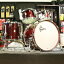 GRETSCH USA Custom 4pc Drum Kit [BD22FT16TT12TT10] - Walnut Gloss